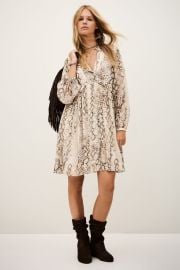 Short Dress Simba Off-White US at ba&sh